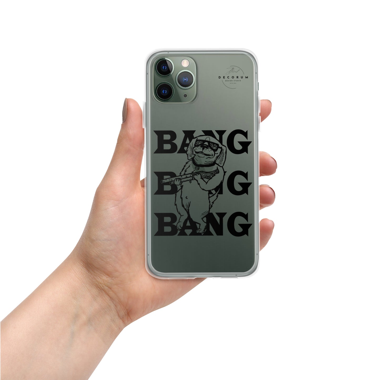 Shotgun Dog Clear Case for iPhone®