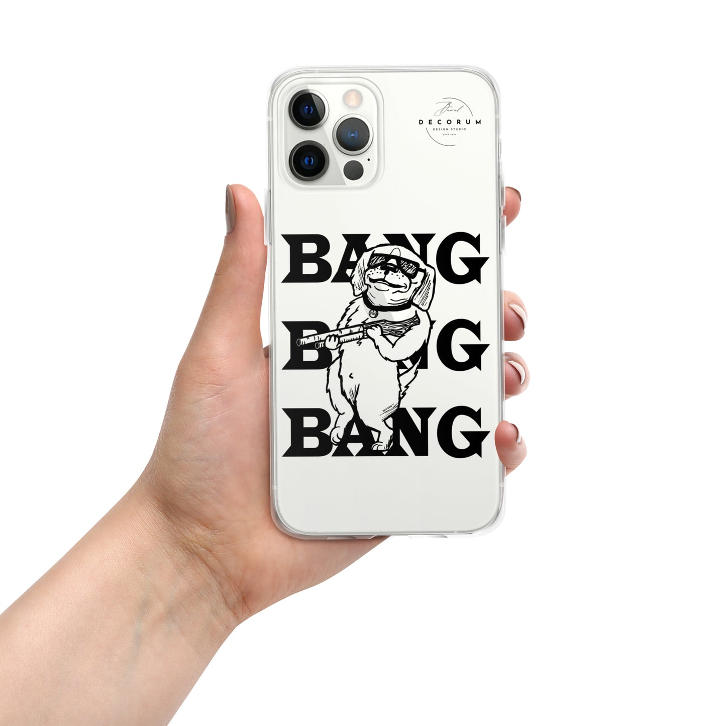 Shotgun Dog Clear Case for iPhone®