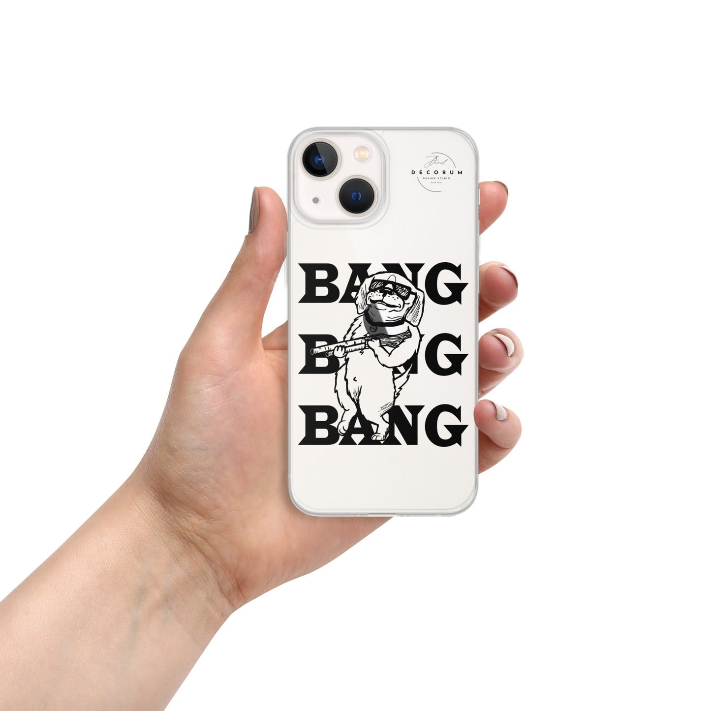 Shotgun Dog Clear Case for iPhone®