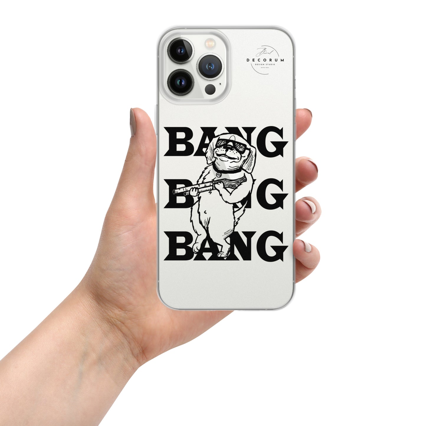 Shotgun Dog Clear Case for iPhone®