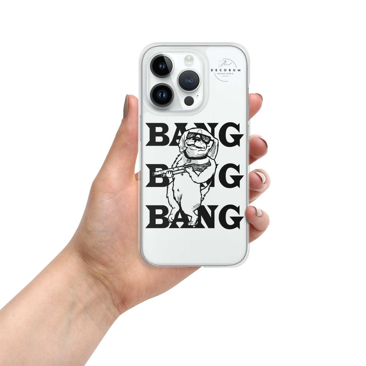 Shotgun Dog Clear Case for iPhone®