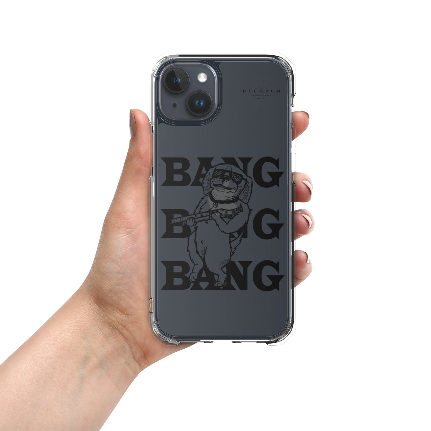 Shotgun Dog Clear Case for iPhone®