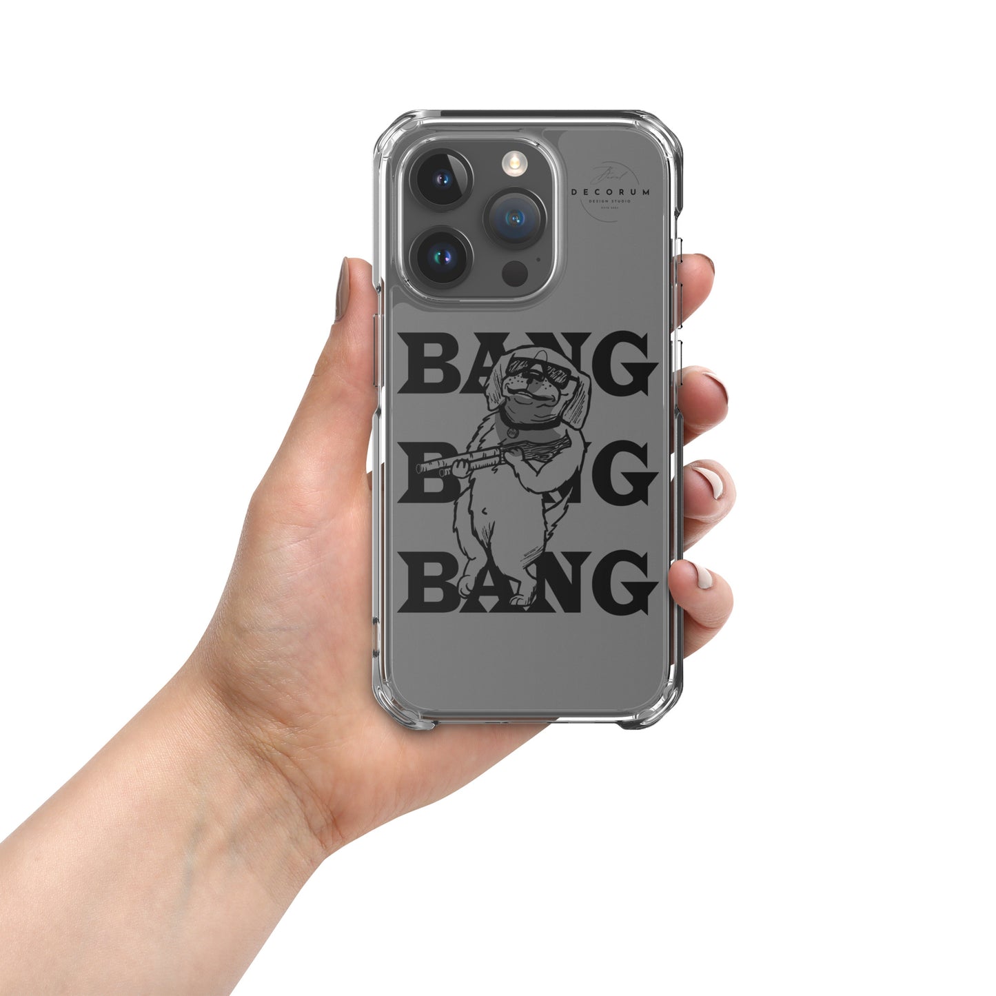 Shotgun Dog Clear Case for iPhone®