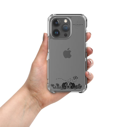 Grassy Doggy Clear Case for iPhone®