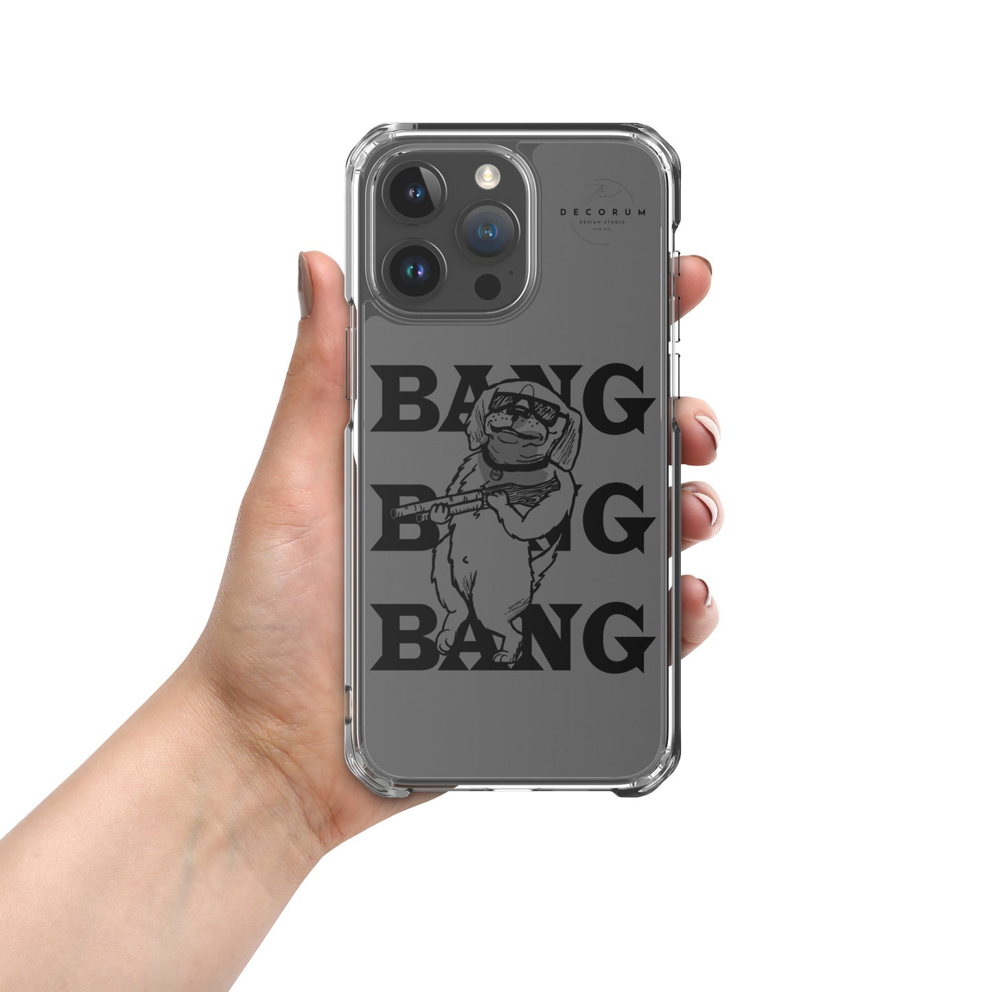 Shotgun Dog Clear Case for iPhone®